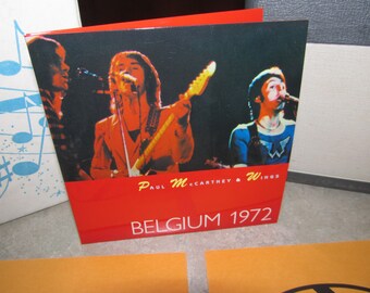 Paul McCartney and Wings (The Beatles) Very Rare 2 CD Set - Belgium 1972 - Voxx - Rare - NM!