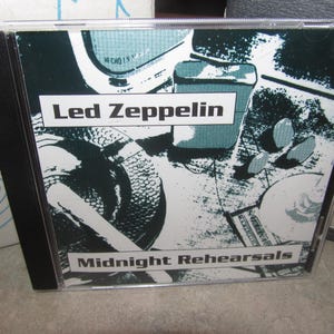 Led Zeppelin - CD promocional muy raro - Ensayos de medianoche - De los Masters - ¡NM!