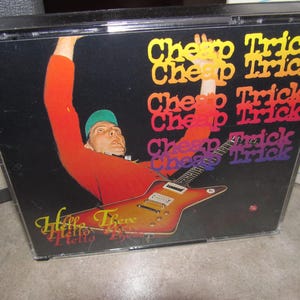Cheap Trick - Very Rare Promo 2 CD Set - Hello There - Live Asbury Park NJ, 1977 - NM!
