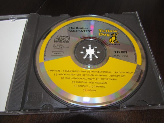 The Beatles - Very Rare CD - Acetates - Yellow Dog - NM! - Etsy