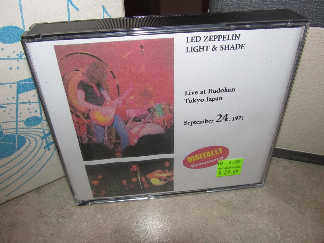 LED ZEPPELIN SEP 24,1971 BUDOKAN Led Zeppelin - Rare 3 CD Set