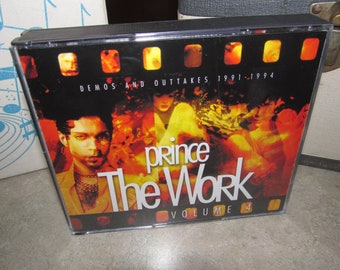 Prince - Coffret de 4 CD extrêmement rare - The Works Volume 4 - Demos & Outakes 1991 - 1994 - NM !