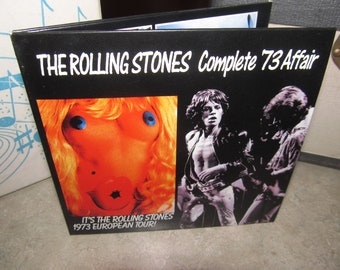 The Rolling Stones - Extremely Rare 2 CD Set - Complete Affair - 1973 European Tour! Godfather Records NM!