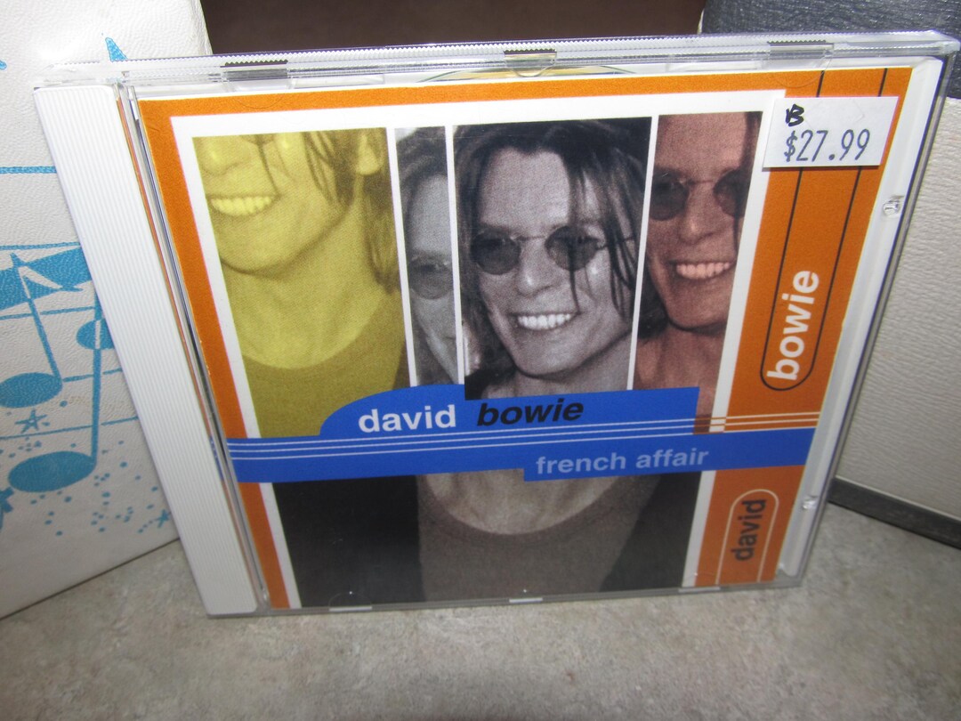 David Bowie - Very Rare CD - French Affair - Live at the Small Club in ...