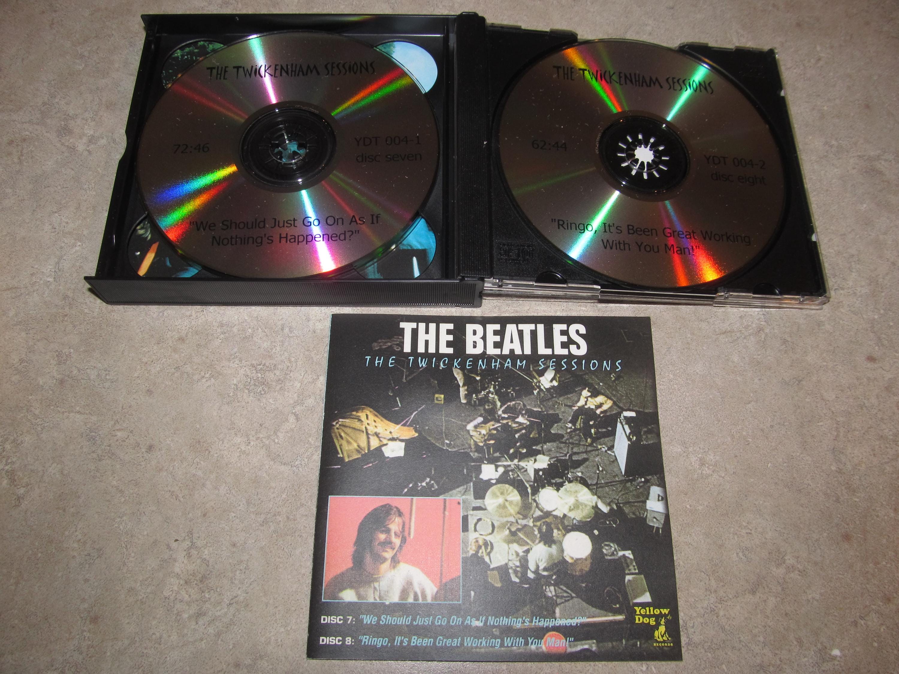 The Beatles - Very Rare 8 CD Set - the Twickenham Sessions - Yellow Dog ...