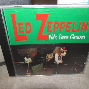 Led Zeppelin - Rare CD- We&#39;re Gonna Groove - Switzerland 1970 - Beauty!