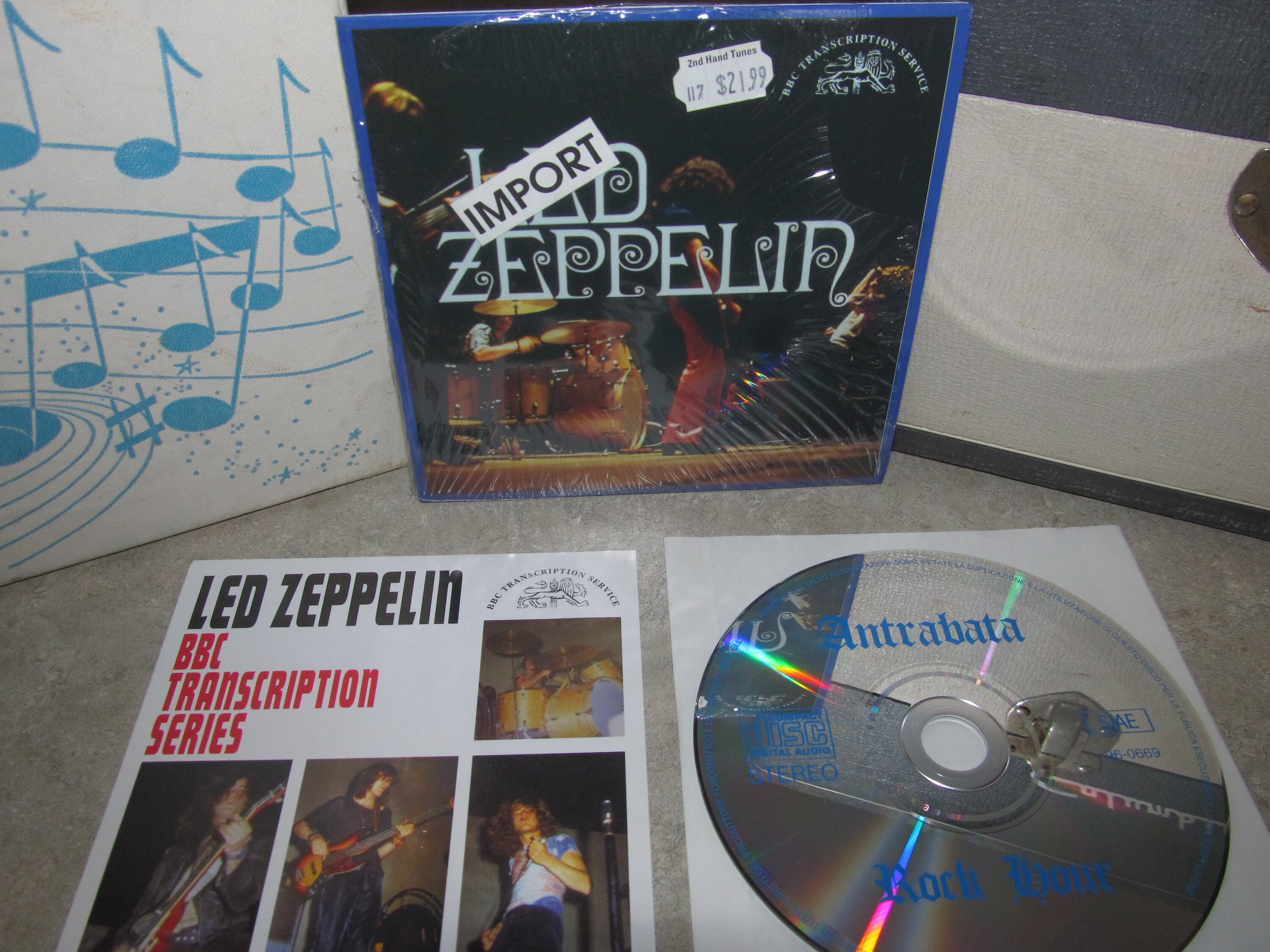 Led Zeppelin - Rare CD - BBC London 1969 - Cardboard Cover