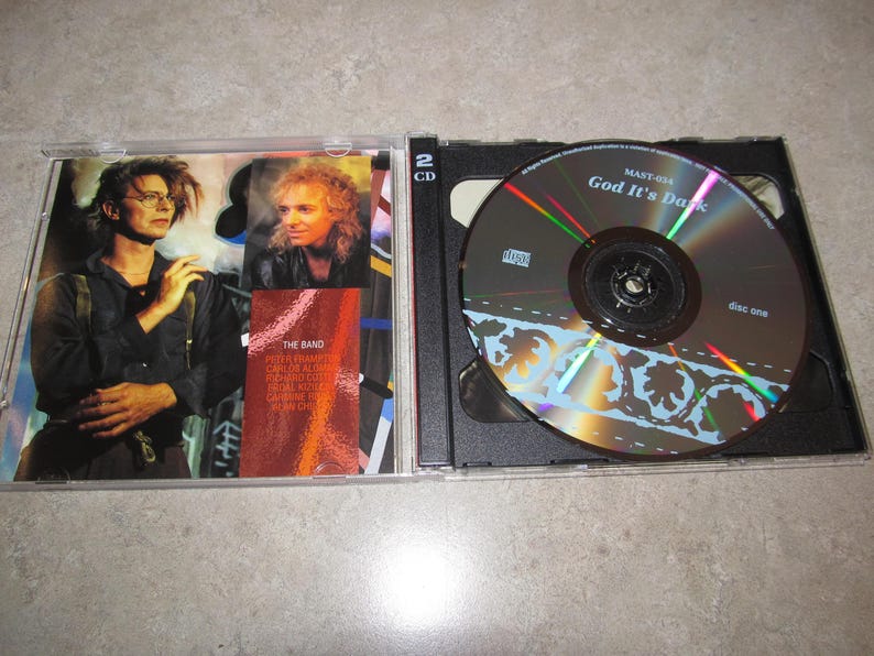 David Bowie - Very Rare 2 CD Set - God It's Dark - Live in Paris 1987 ...