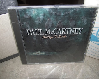 Paul McCartney (The Beatles) Rare CD - Paul Sings The Beatles - Recorded Live During U.S.A. Tour 1993 - In Plastic!