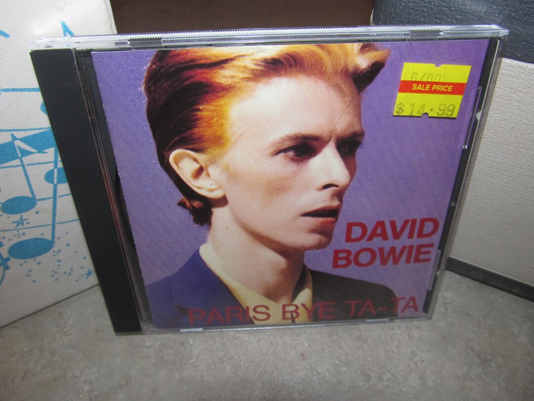 David Bowie - Very Rare CD - Paris Bye Ta-ta - Live 1970 - Beauty! - Etsy