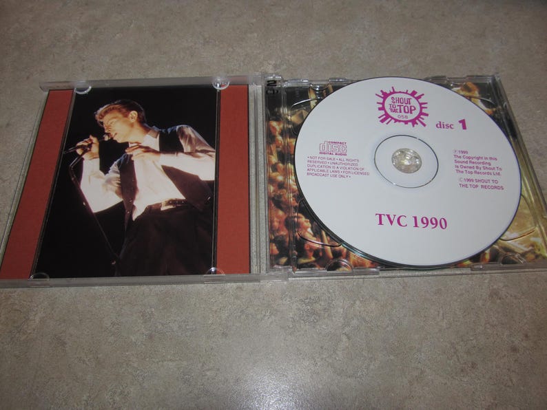 David Bowie - Very Rare 2 CD Set - TVC 1990 - Live at Tokyo Dome - NM ...