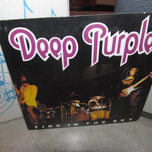 Deep Purple - Very Rare Promo CD - Fire In The Sky - Live Long Beach, Ca. April 1973 - Beauty!