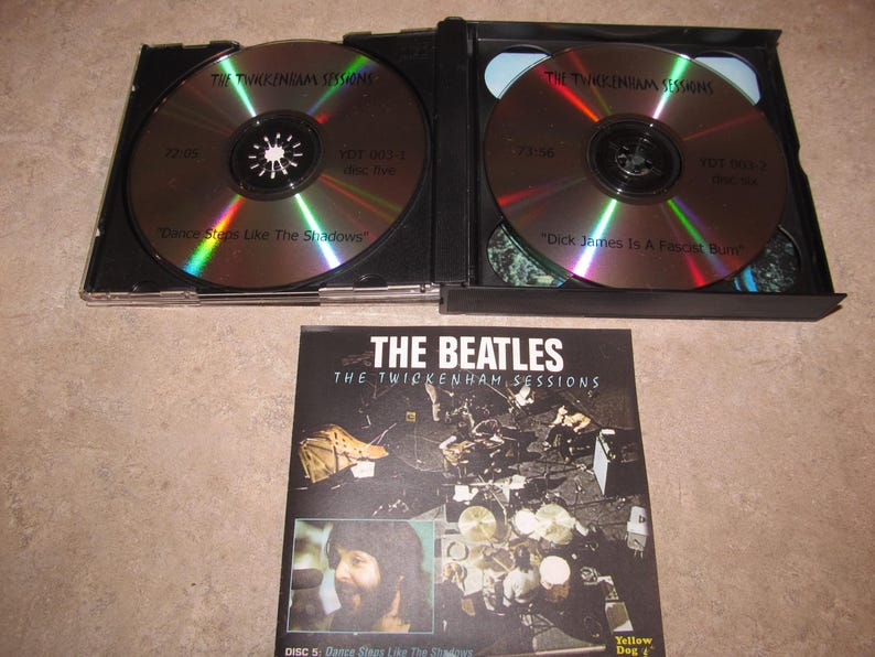 The Beatles - Very Rare 8 CD Set - the Twickenham Sessions - Yellow Dog ...