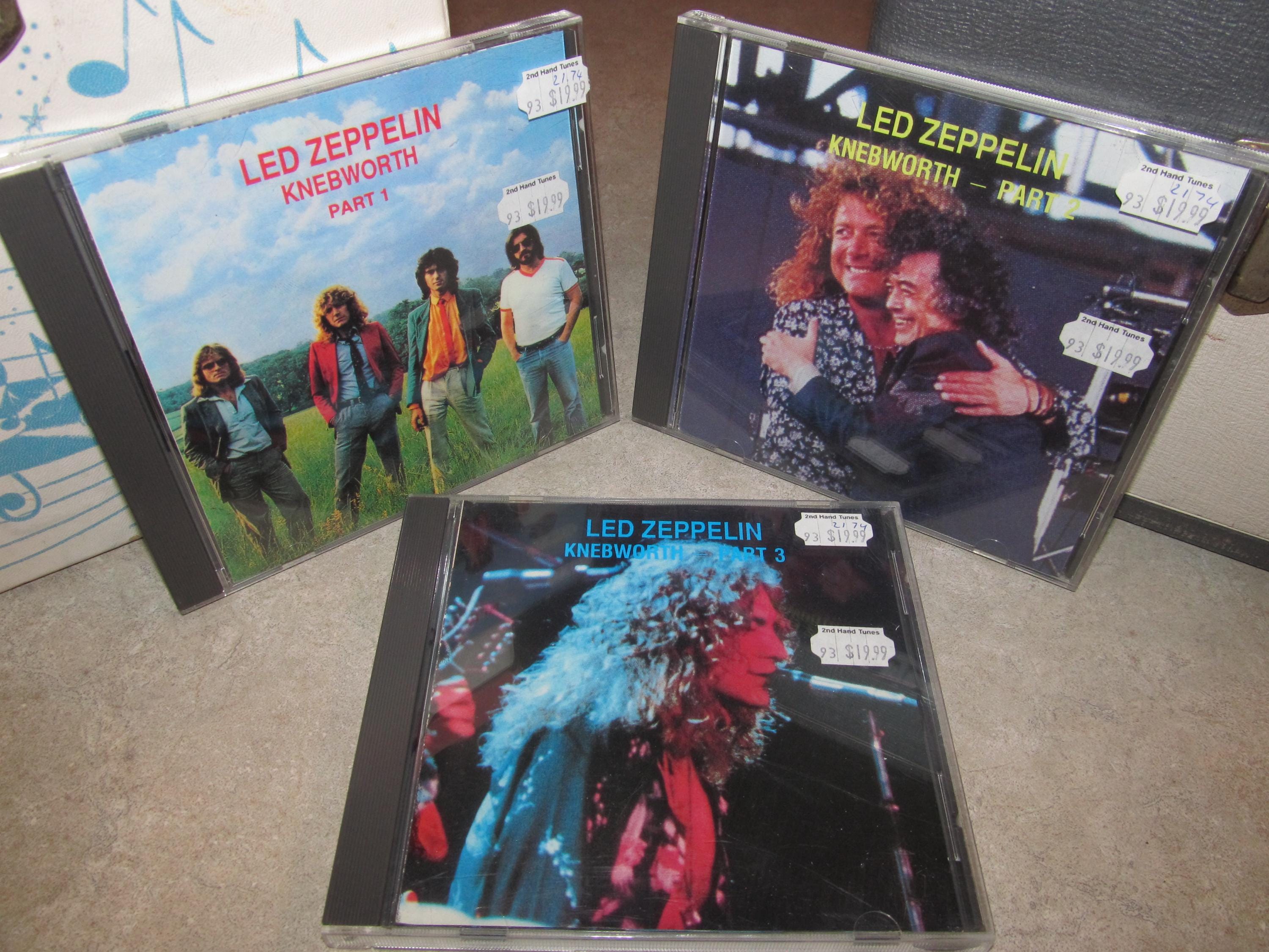 Led Zeppelin Knebworth Cd - Etsy