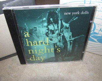 The New York Dolls - Very Rare CD - A Hard Nights Day - 1973 Studio Demos - NM!
