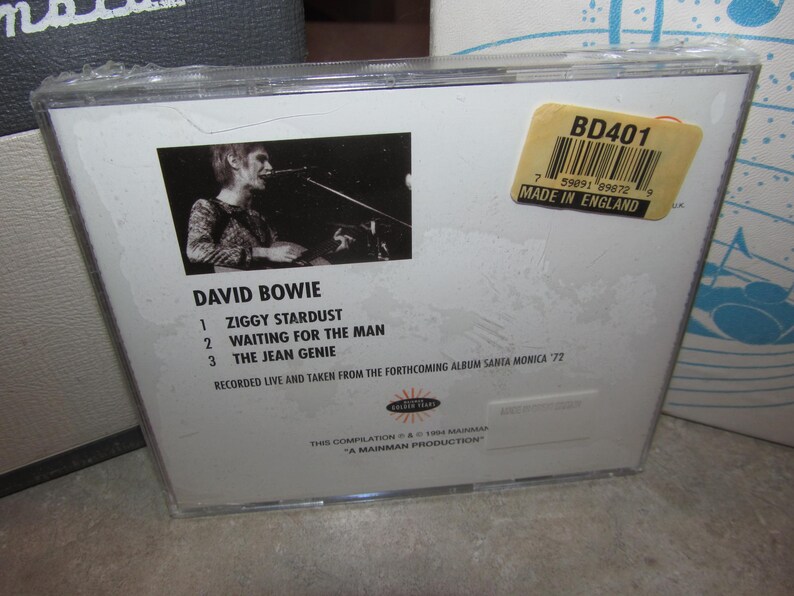 Sealed - David Bowie - Very Rare CD - Ziggy Stardust - Live in '72 ...