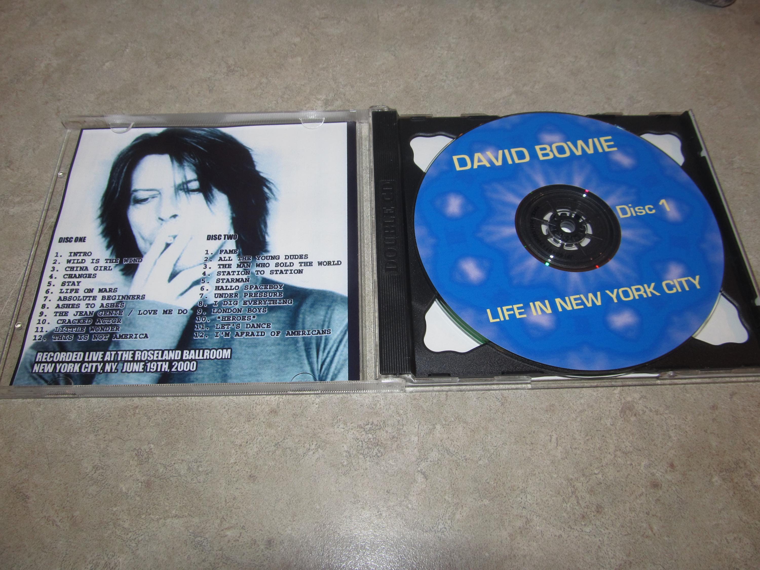 David Bowie - Very Rare 2 CD Set - Life in New York City - Live June ...