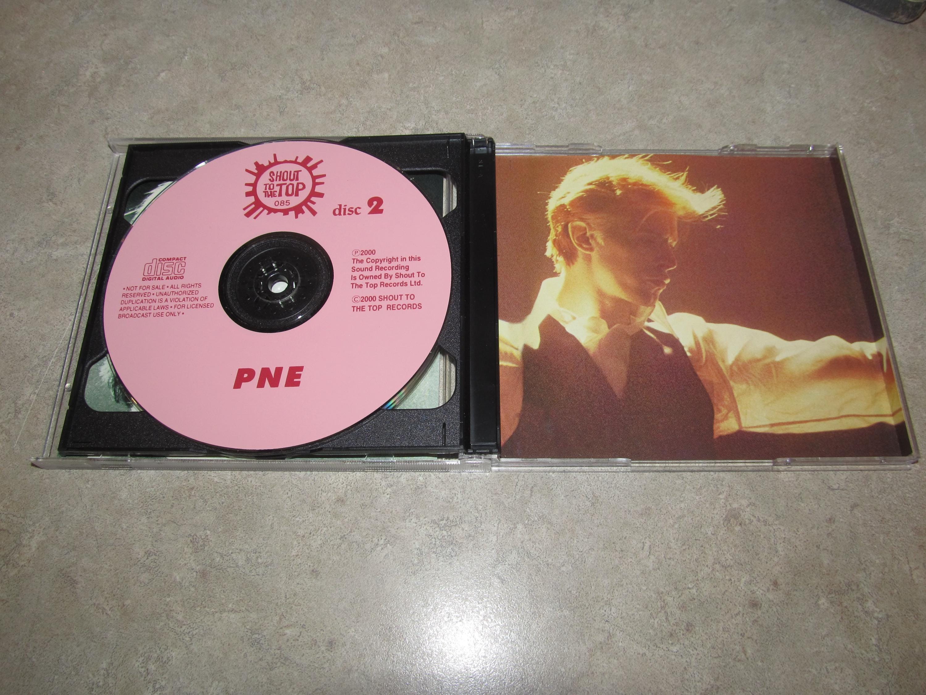 David Bowie - Very Rare 2 CD Set - PNE - Live Rehearsals Canada, 1976 ...