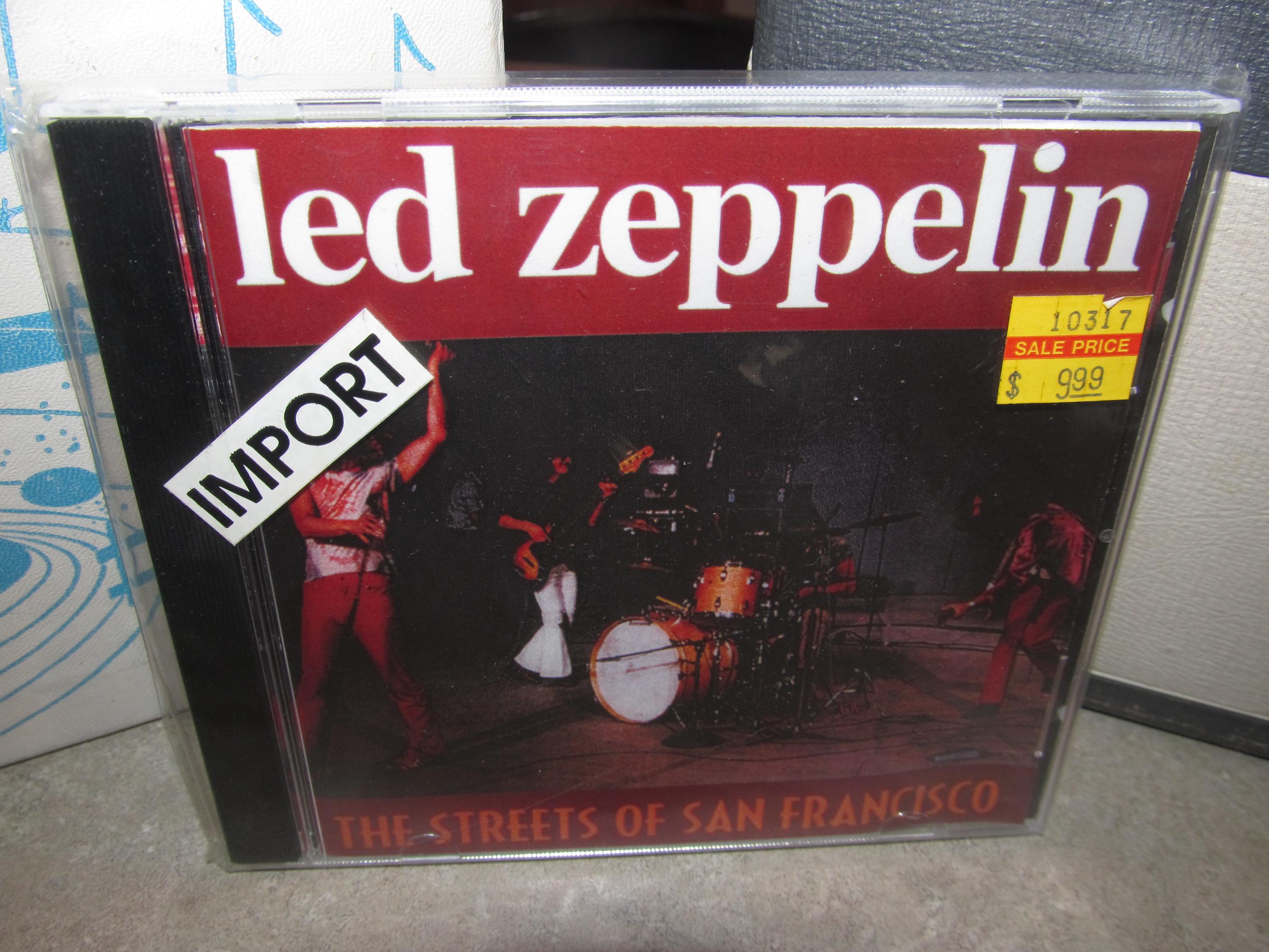 2CD！LED ZEPPELIN/ SAN FRANCISCO 27/04/69 Led Zeppelin – San Francisco Fillmore's West 27/04/69 – 2 x