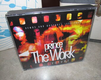 Prince - Coffret de 4 CD extrêmement rare - The Works Volume 5 - Demos & Outakes 1995 - 2001 - NM !