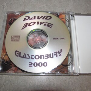 David Bowie - Very Rare 2 CD Set - Recorded Live at the Glastonbury ...