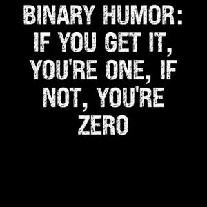 Binary Humor PNG Design | Programmer Tech Quote Graphic Art (Digital Download)