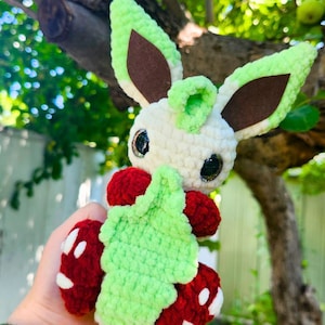 Leafy, the Cuddly Tail Monster! Pattern