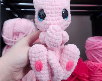 Meu, the Cuddly Tail Monster! Crochet Pattern