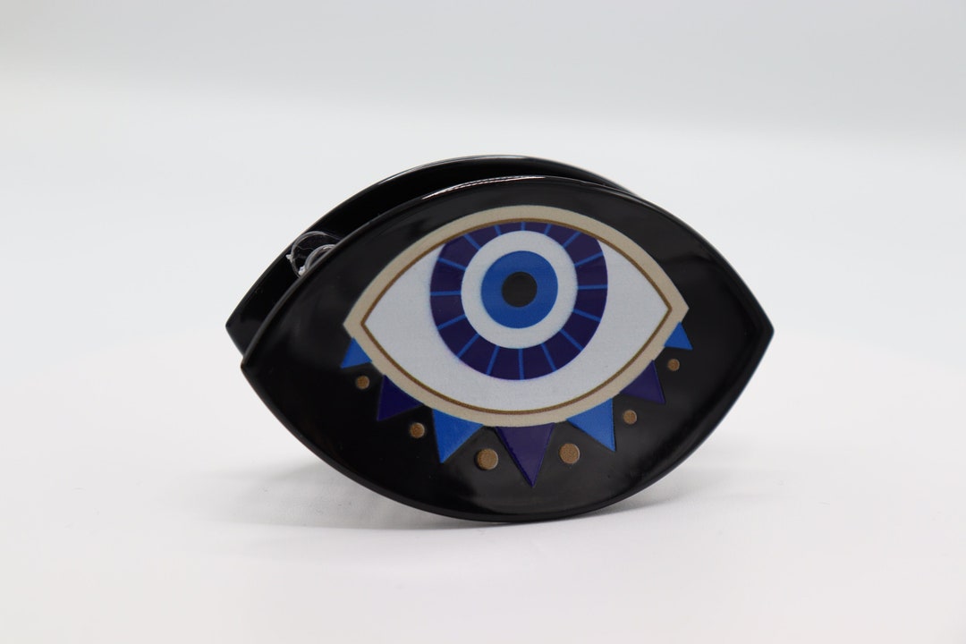 Evil Eye Pacifier and Clip Set