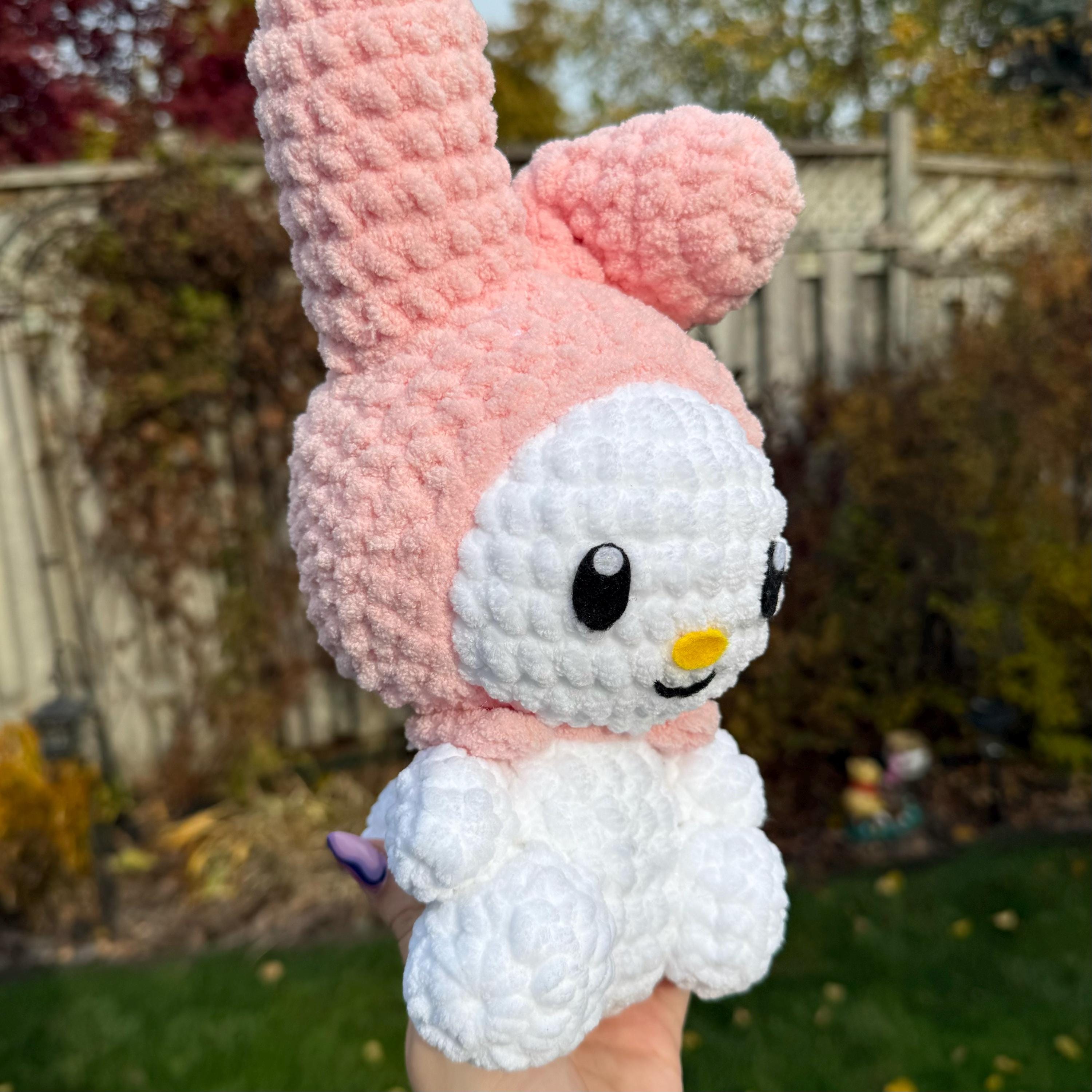 マイメロディ サンリオキャラクター 編みぐるみ かぎ針編み ぬいぐるみ