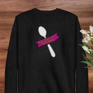 Funny Spoonies Sweatshirt Cozy Chronic Illness gift Chronically Ill Disability Disabled MCAS POTS Cancer Mental Health Selfcare Gift S–3XL