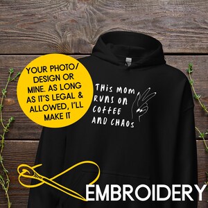 custom hoodie embroidered hoodie personalized gift customized hoodie matching couple embroidery family hoodie cruise pullover adult XS-5XL