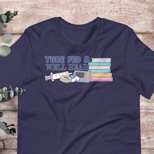 Grappig goed gelezen T-shirt met voedingsslang | Baby peuter volwassene