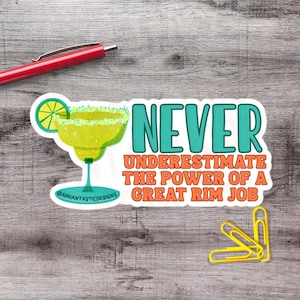 2&quot;-6&quot; Funny Margarita Girls Night Vinyl Sticker Pack 1–250 Count Adult Mature Gift Brunch Cruise Decal Cinco de Mayo Bumper Sticker