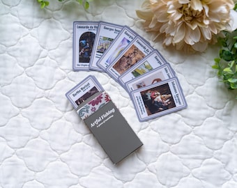 Go Fish Card Game, Classical Art, Educational Card Game, Art Gift, Art Card Game, Art History Game, Art Matching Game, Artful Fishing