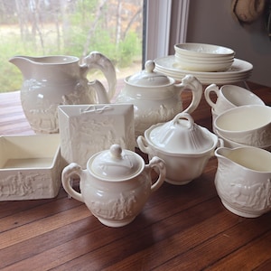 RARE Wedgwood Devonshire Tea (set of 4)