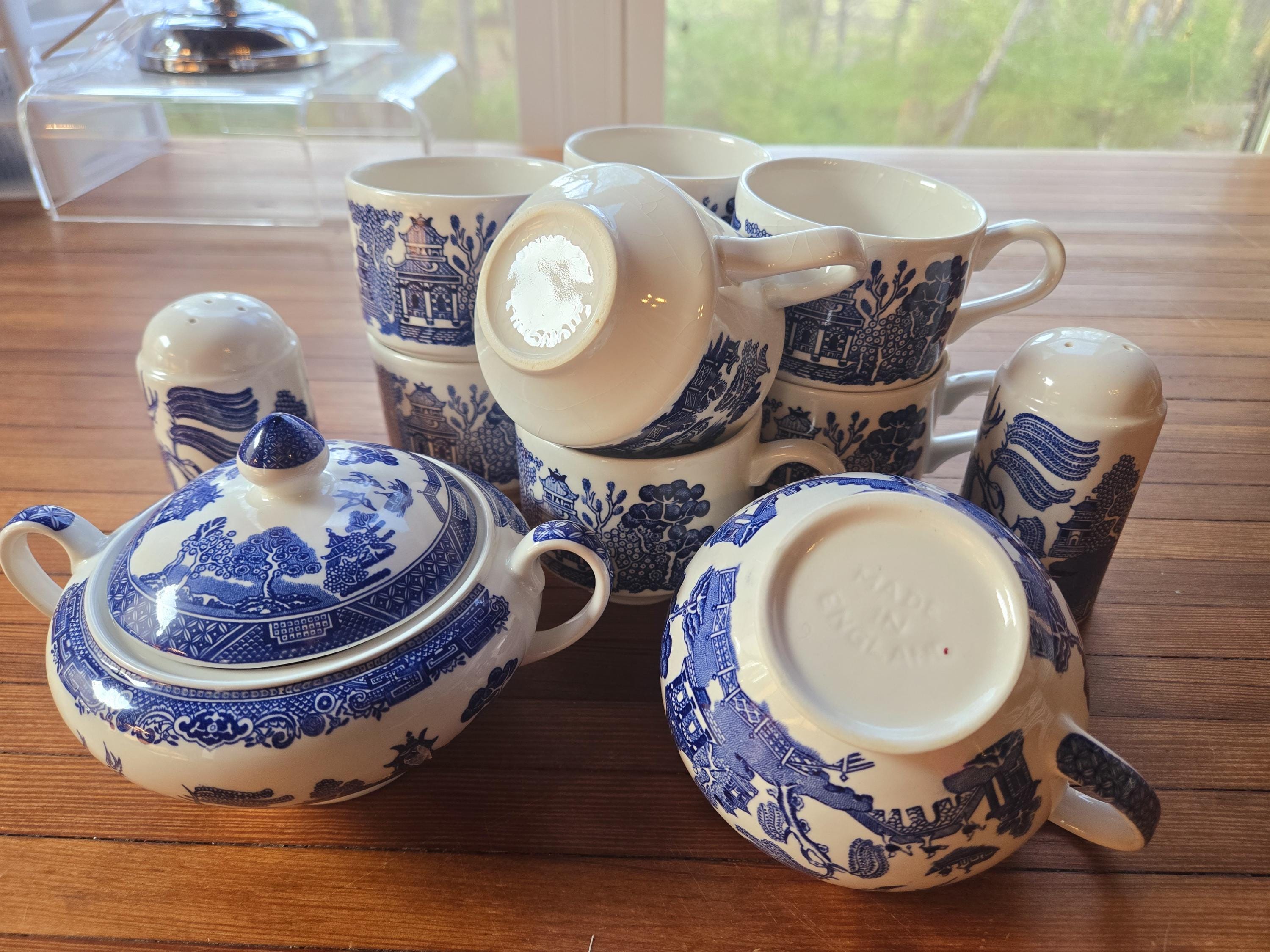 Willow Blue Tea Set