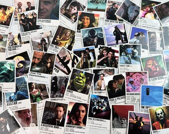 50 filmposterstickers - minifilmposterstickers - filmstickers