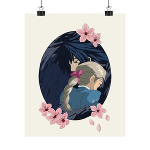 Howl und Sophie Kunstdruck