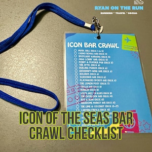 Icon of the Seas-checklist voor kroegentochten