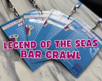 Ultimate Legend of the Seas Bar Crawl | Royal Caribbean Drink Crawl Checklist