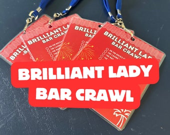 Virgin Voyages Brilliant Lady Bar Crawl Checklist