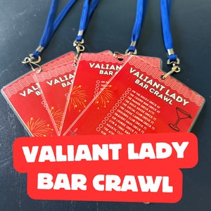 Liste de contrôle pour la tournée des bars Virgin Voyages Valiant Lady