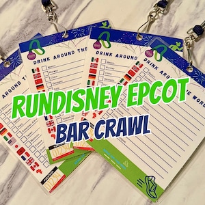 Lista de verificación de bebidas de runDisney alrededor del mundo