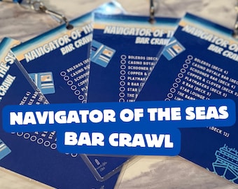 Navigator of the Seas Bar Crawl Checklist – Drink Passport & Ship Bar Tracker