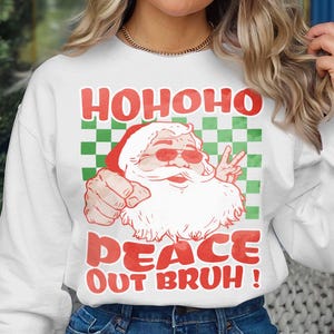 Funny Ugly Christmas Sweater, Humor, Funny Santa Shirt, Christmas Holiday Shirt, Gift for Christmas, Ho Ho Ho I Deliver All Night Long shirt