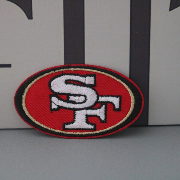 San Francisco 49ers patch, iron on patch,embroidered patch, applique, patch for jeans, funny patch,