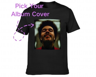 Custom Album Cover T-Shirt After Hours Album Cover Art T-Shirt Unisex T-Shirt Gift For Women and Men Gift For Music Lover Birthday Gift