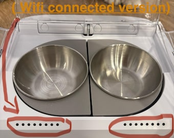 SureFeed Smart Connect Feeder Accessory : Plastic Trims + Stainless Steel Bowls