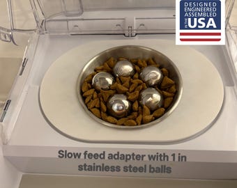 MeowMotion™ Slow-Feed Stainless Steel Bowl Insert for Non-wifi SureFeed® Feeder